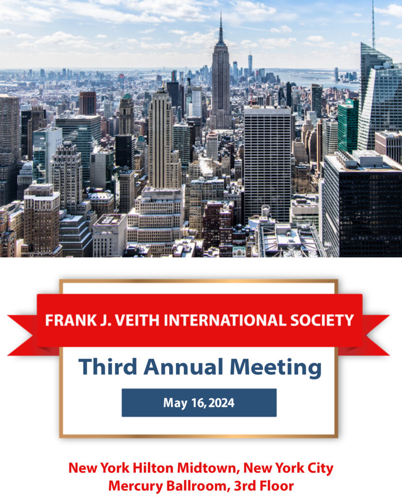 Third Annual Meeting - Frank J Veith International Society